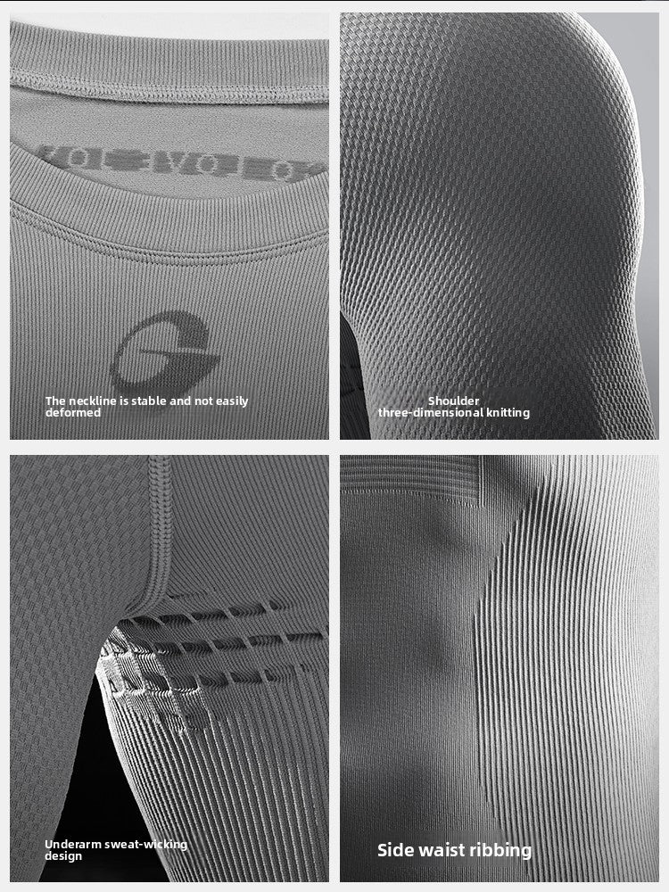 Golovejoy Quick-drying Tight-fitting Breathable Sports Tee
