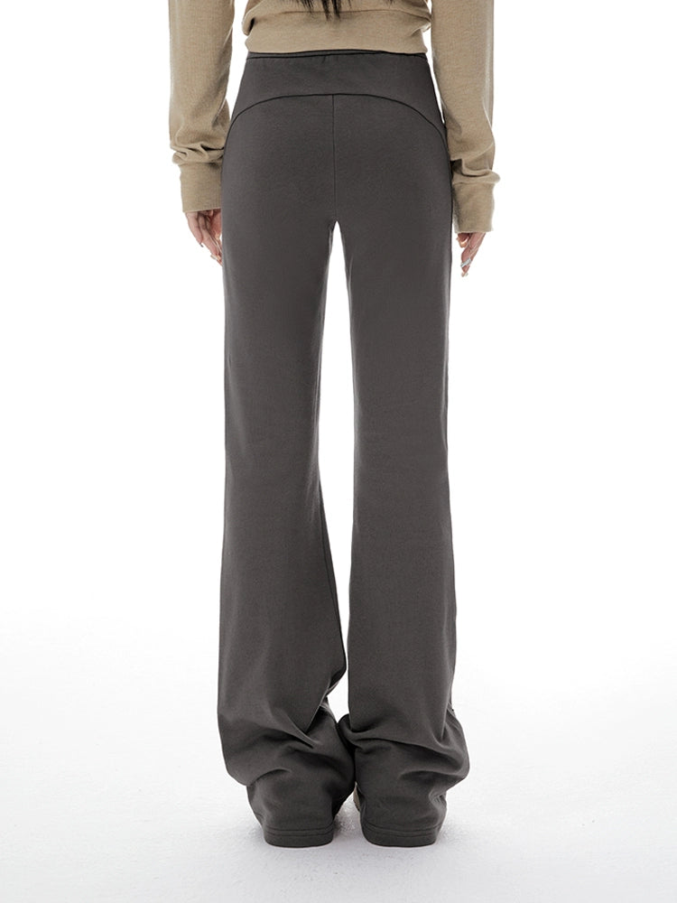 IMONE Vintage Side Rivet Straight Pants