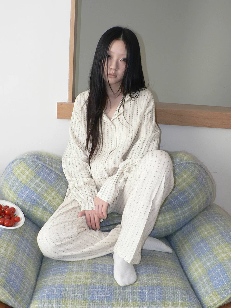 Ang: Project Star Double Yarn Comfortable Loungewear Set