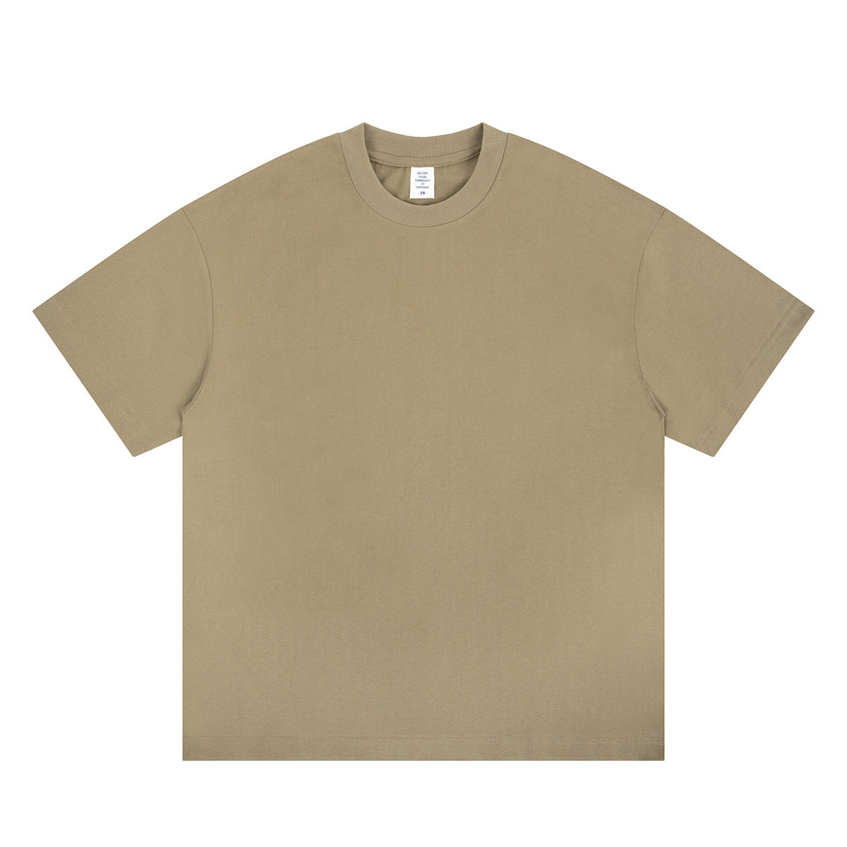 SUPER WAY Loose Crew Neck Versatile Tee