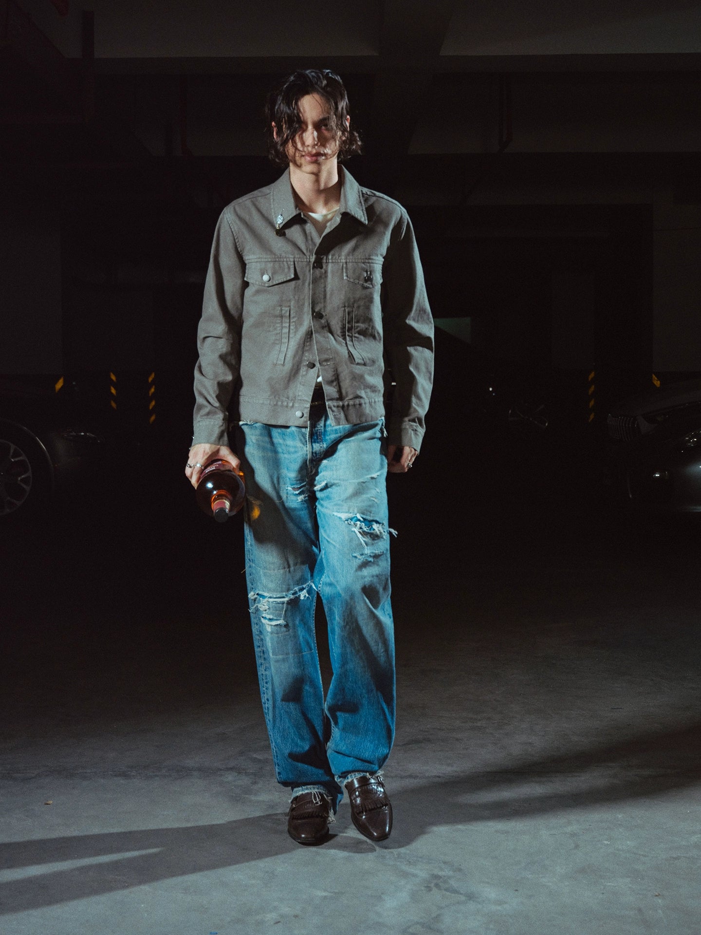 RICHILL Vintage Loose Straight Jeans