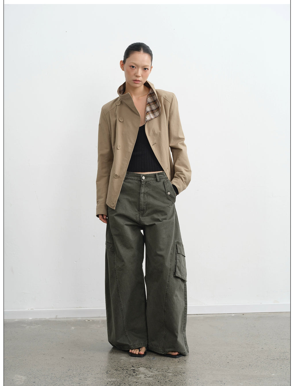 LINY LIBERTY Vintage Loose Trench Coat