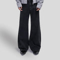 SOUTHFISH A-shaped Straight Slightly Wide-leg Jeans