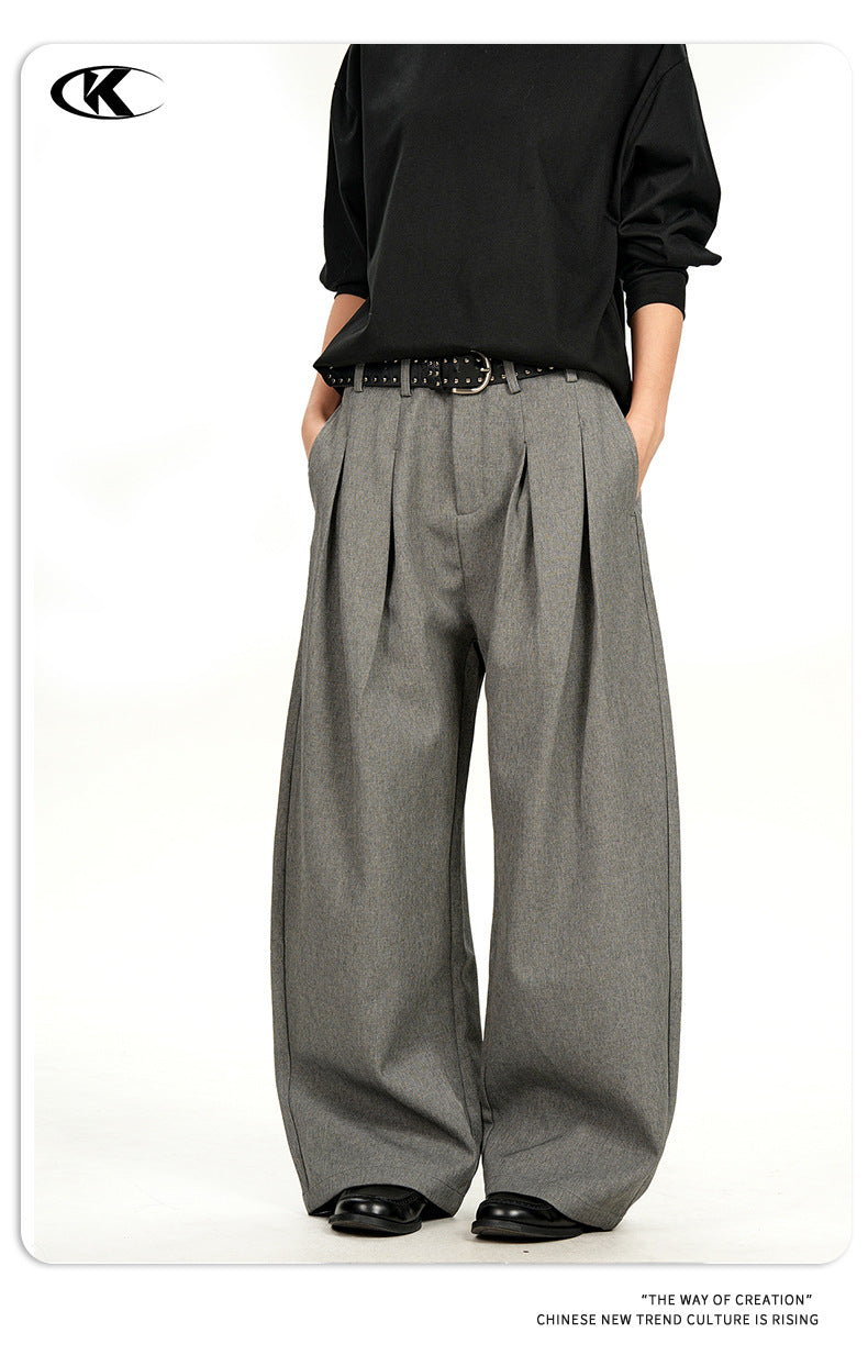 11KN Vintage Versatile Wide Leg Pants