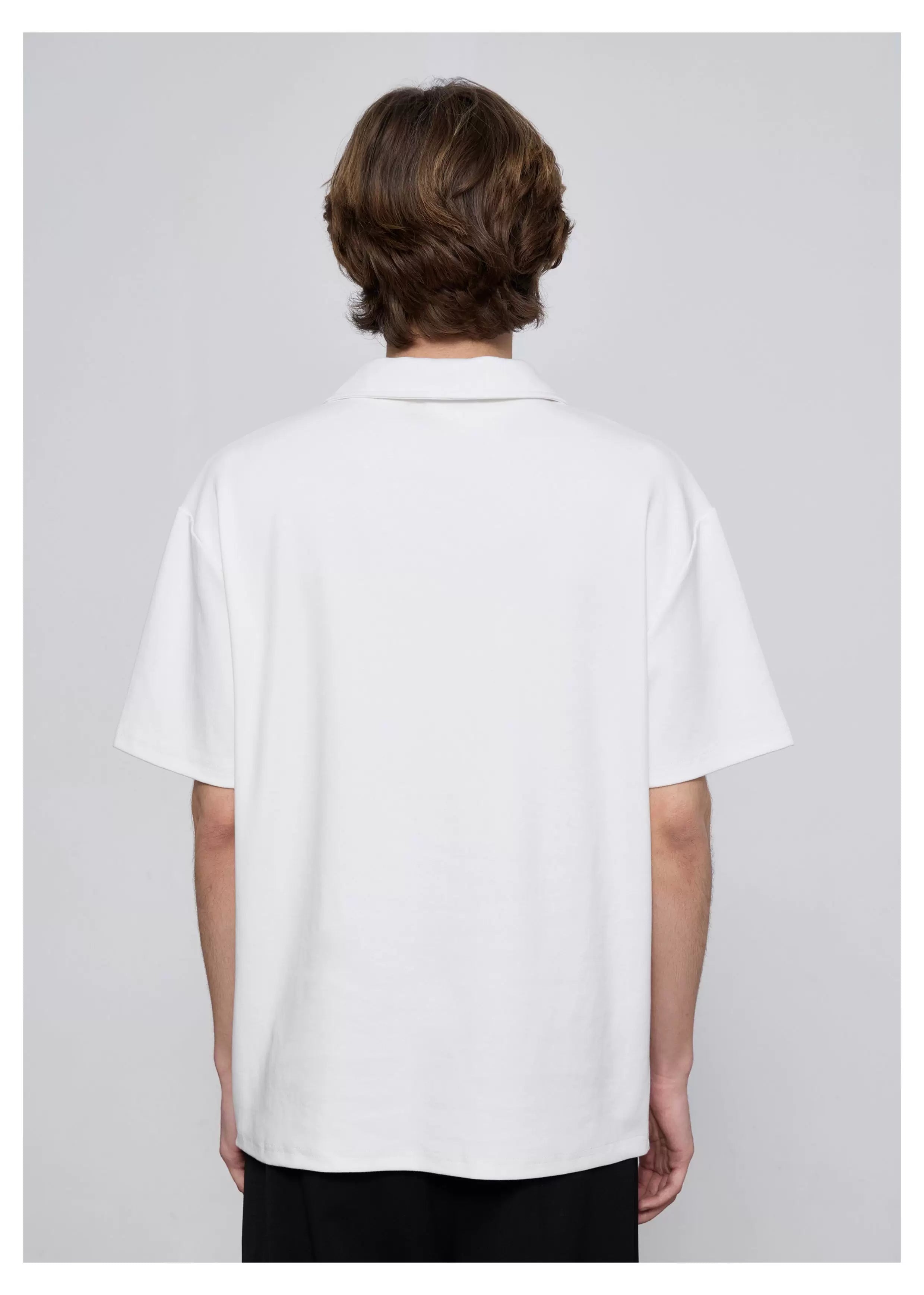 SINONOME Cool Simple Casual V-neck Tee