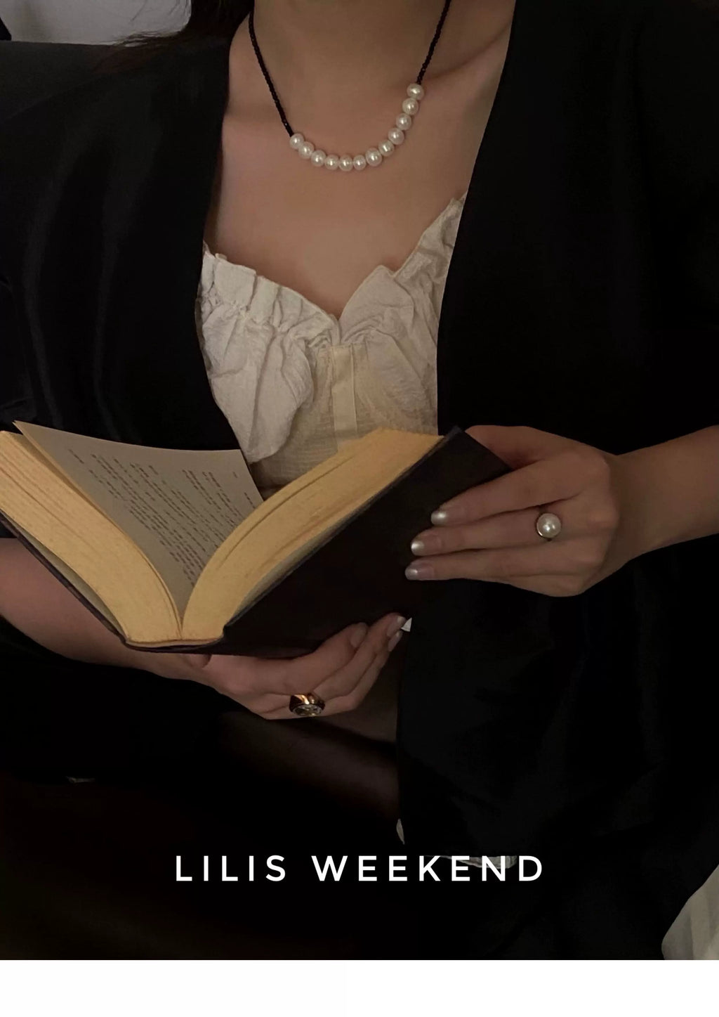 Lilis Weekend Splicing Natural Pearl Necklace