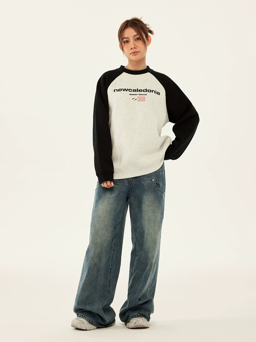 SOSER Vintage Rough Sleeve Sweater