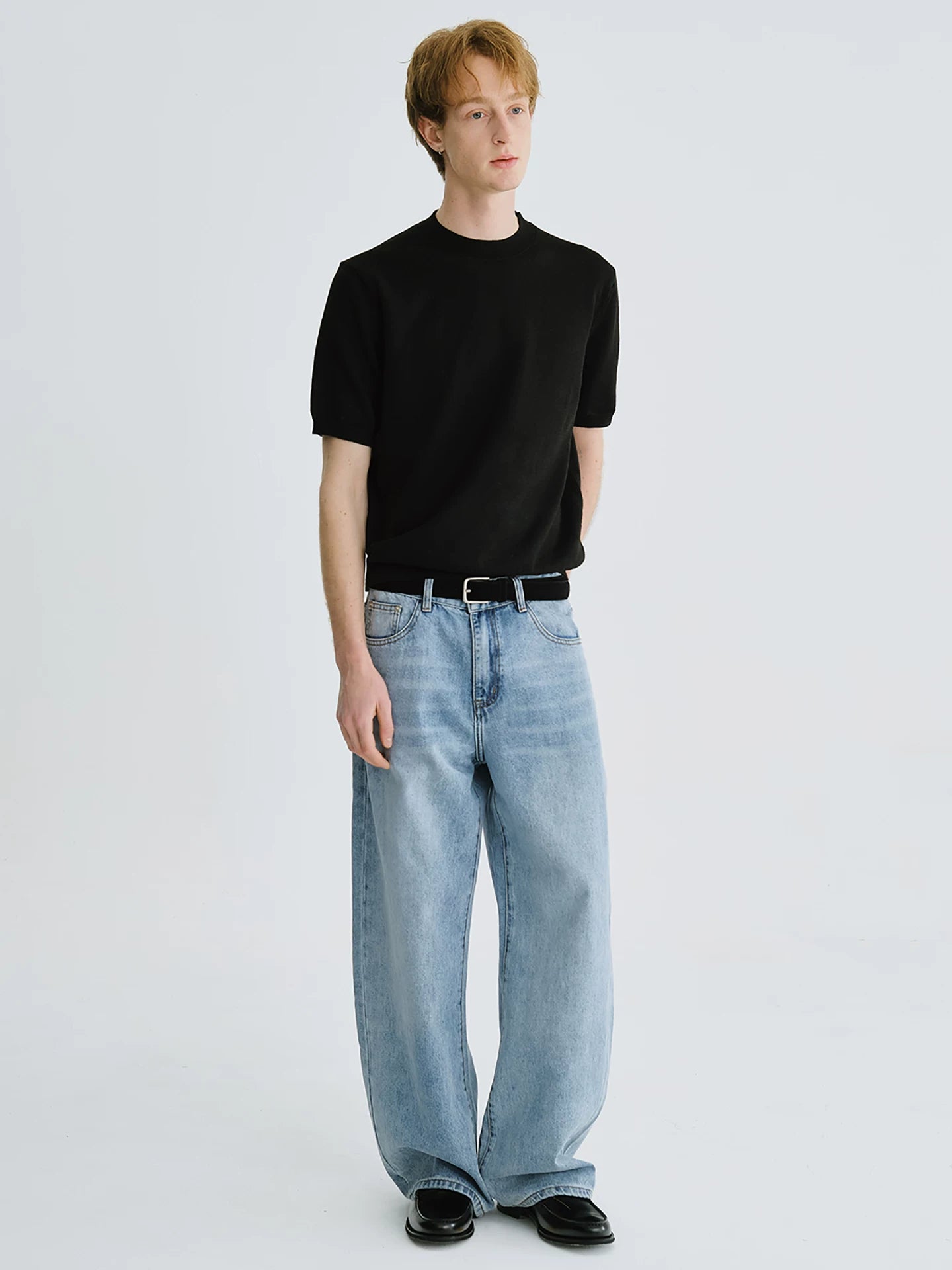 LIVINGTOWN Vintage Loose Straight High-Rise Jeans