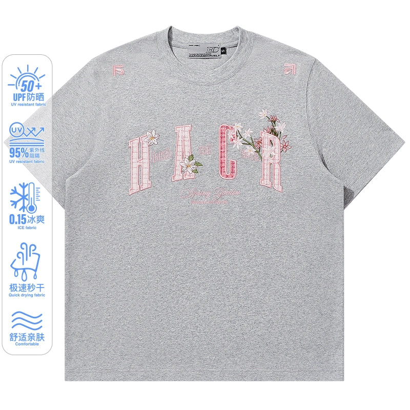 HACR Small Fragrant Sticker Embroidered Shasorona Tee