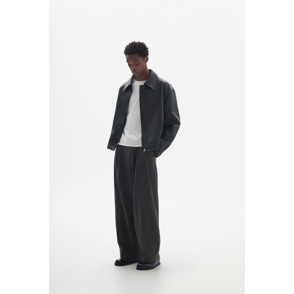 Anniehall Make Old Vintage Tooling Leather Jacket