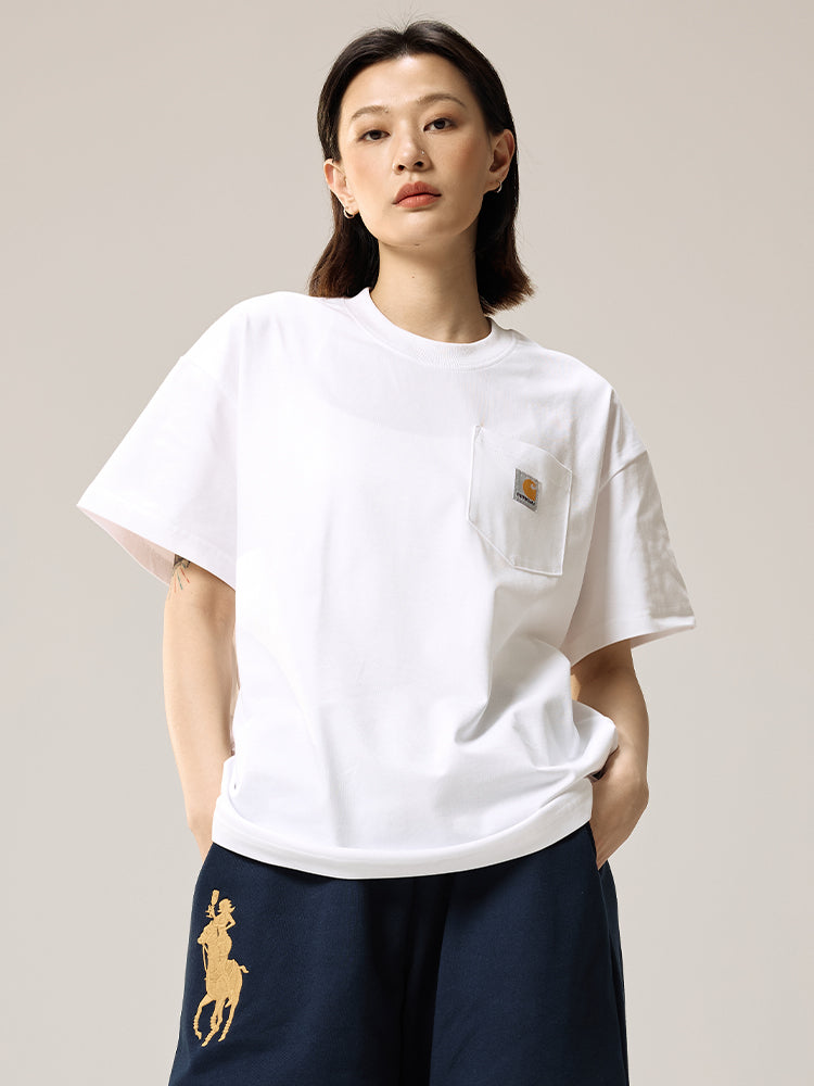 Remedy [Kaha Skin] Summer National Tide Workwear Pocket Loose Tee