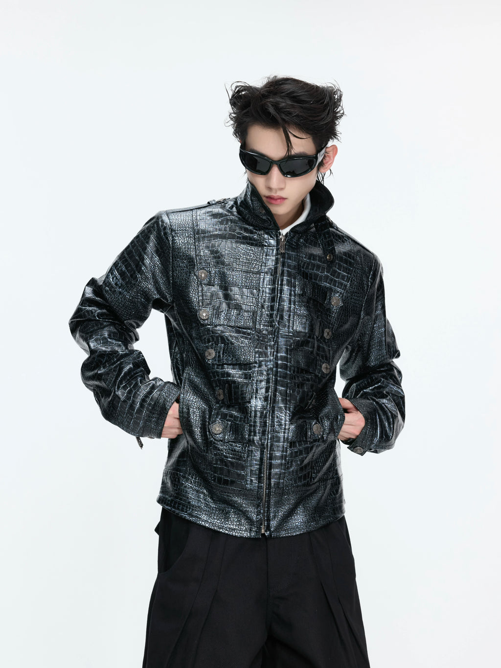ArguECulturE Slim-fit Double-breasted Jacket