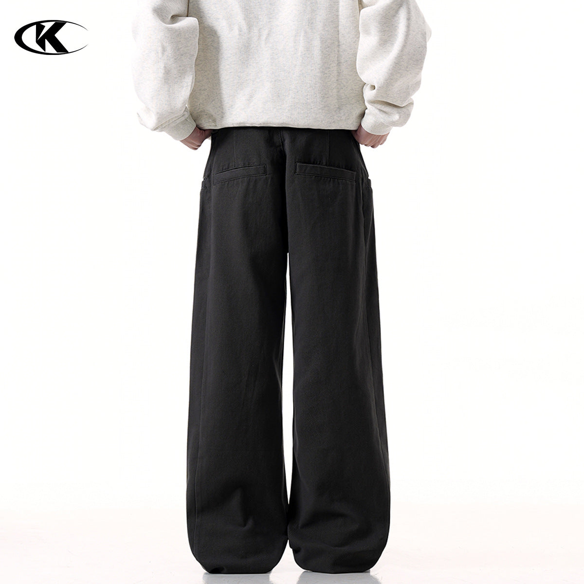 11KN cement gray suit Pants