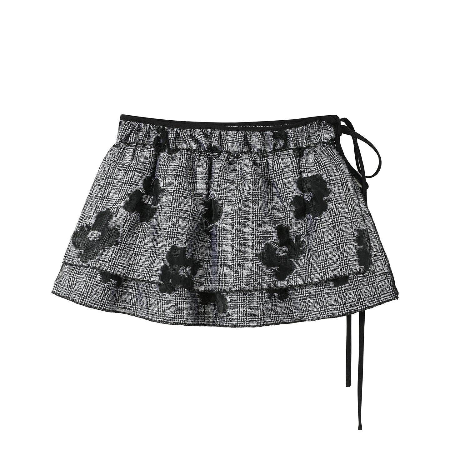 SASSY MOODY Skirt Butt Curtain Double Puffy Skirt