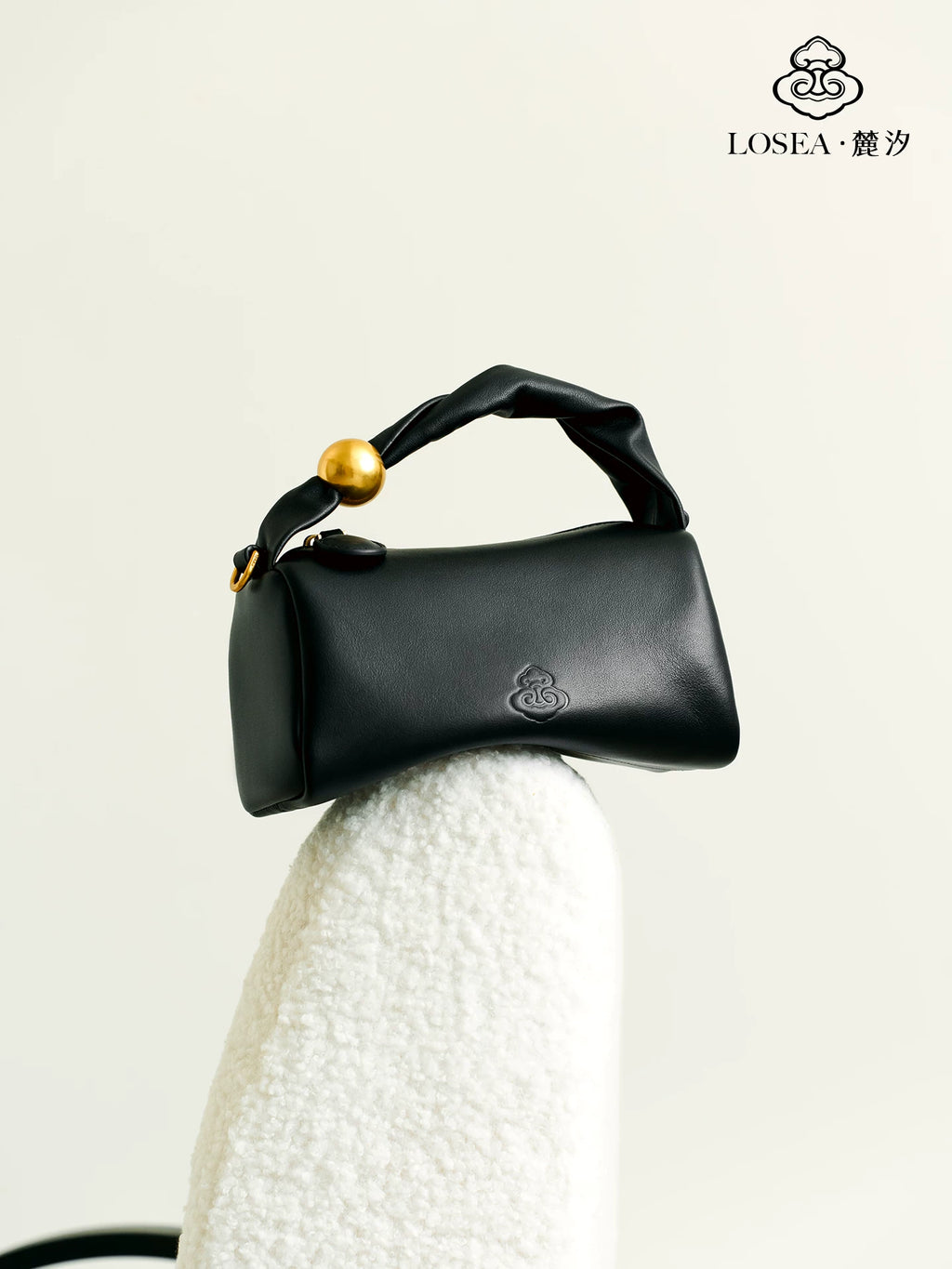 LOSEA Retro First-layer Napa Cowhide Messenger Bag