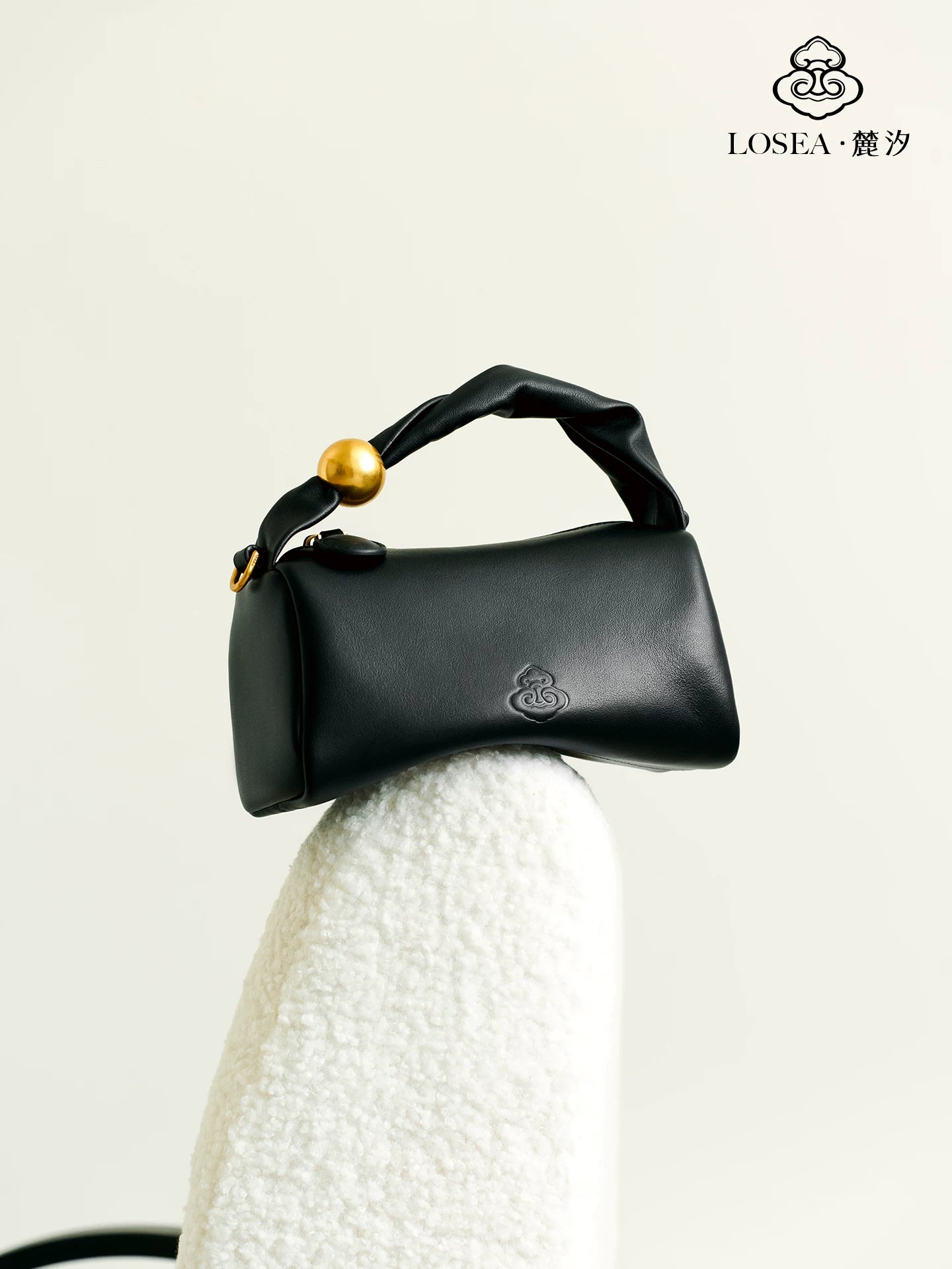 LOSEA Retro First-layer Napa Cowhide Messenger Bag