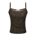Nariele Street Style Camouflage Small Suspender Vest