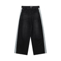 FUNKYFUN Contrast Webbing Jeans