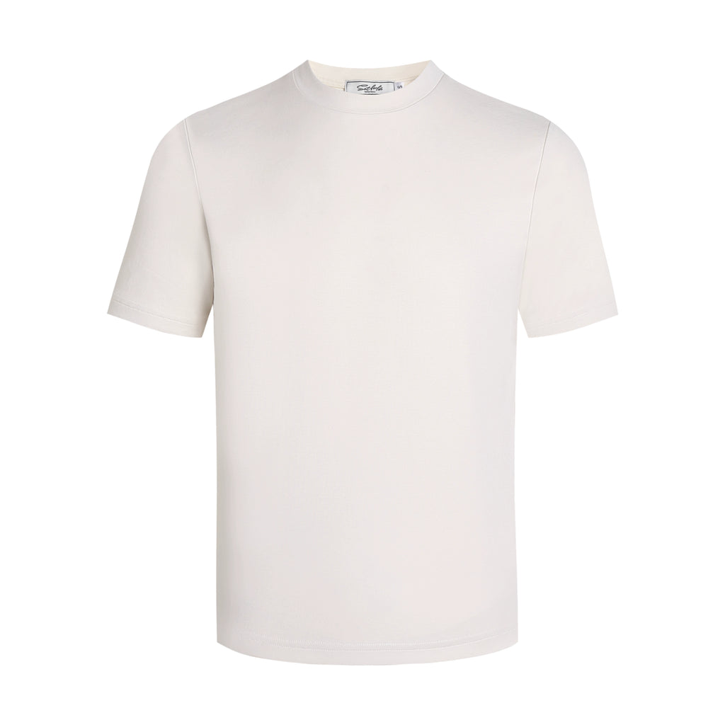 Set for Life Crew Neck Casual Front Shoulder Waist Tee