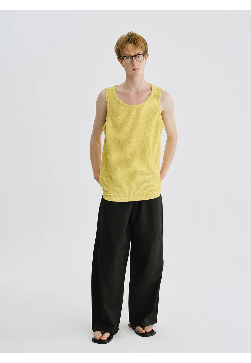 LIVINGTOWN Vintage Lazy Knitted Vest
