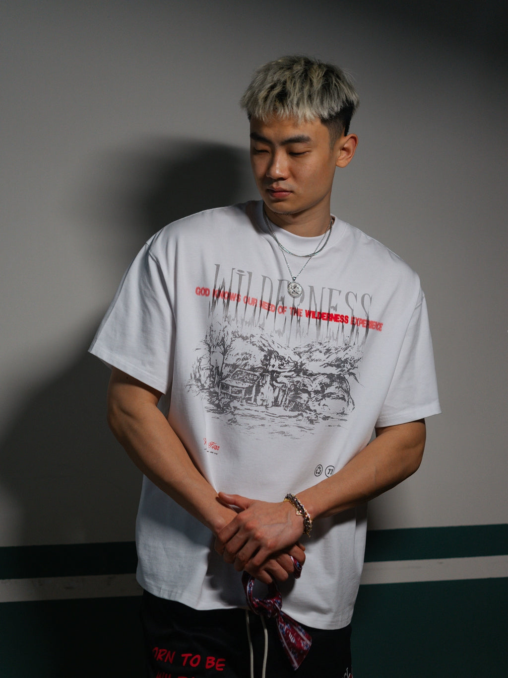 WildX Loose Small Neckline Tee