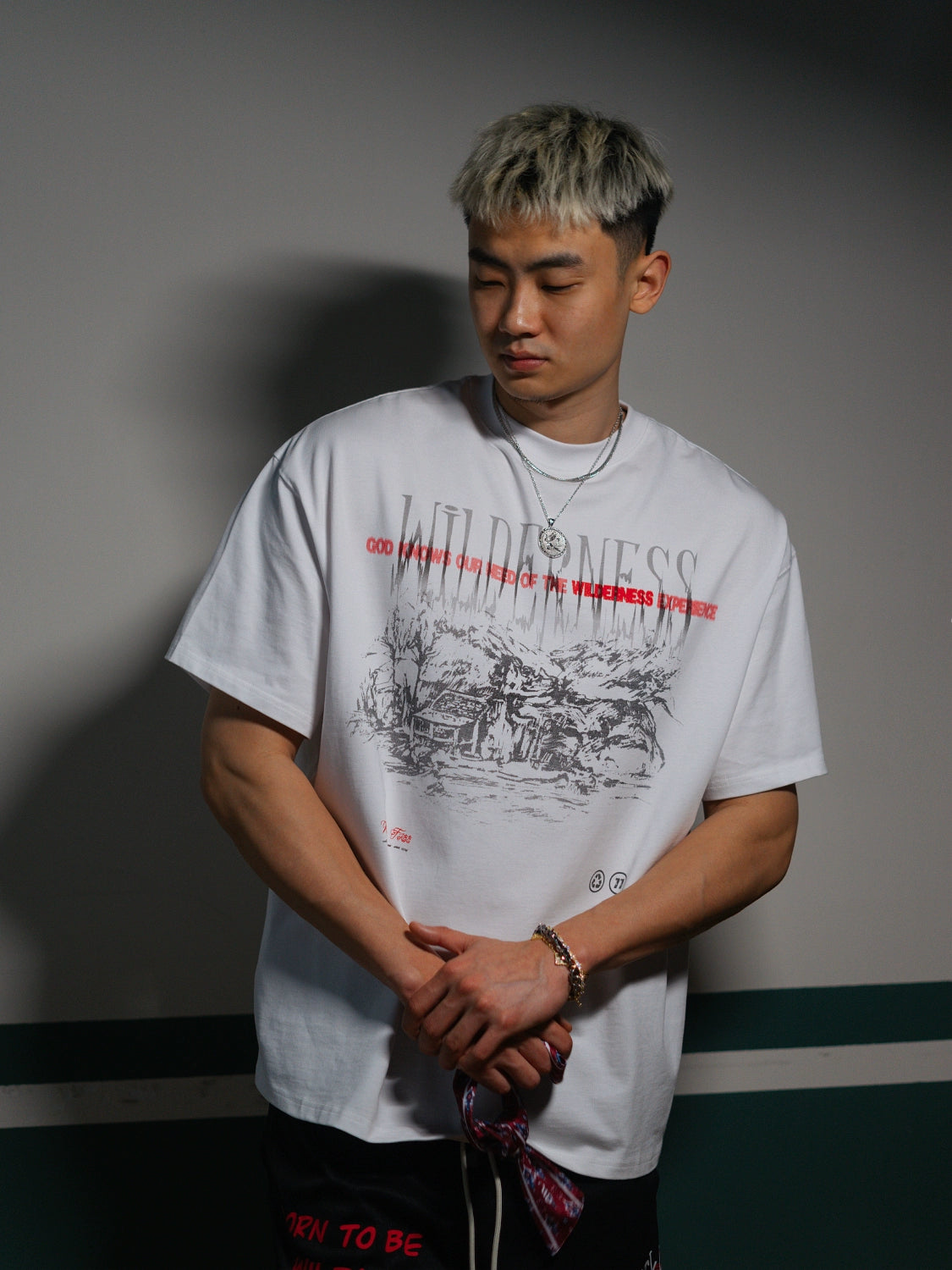 WildX Loose Small Neckline Tee