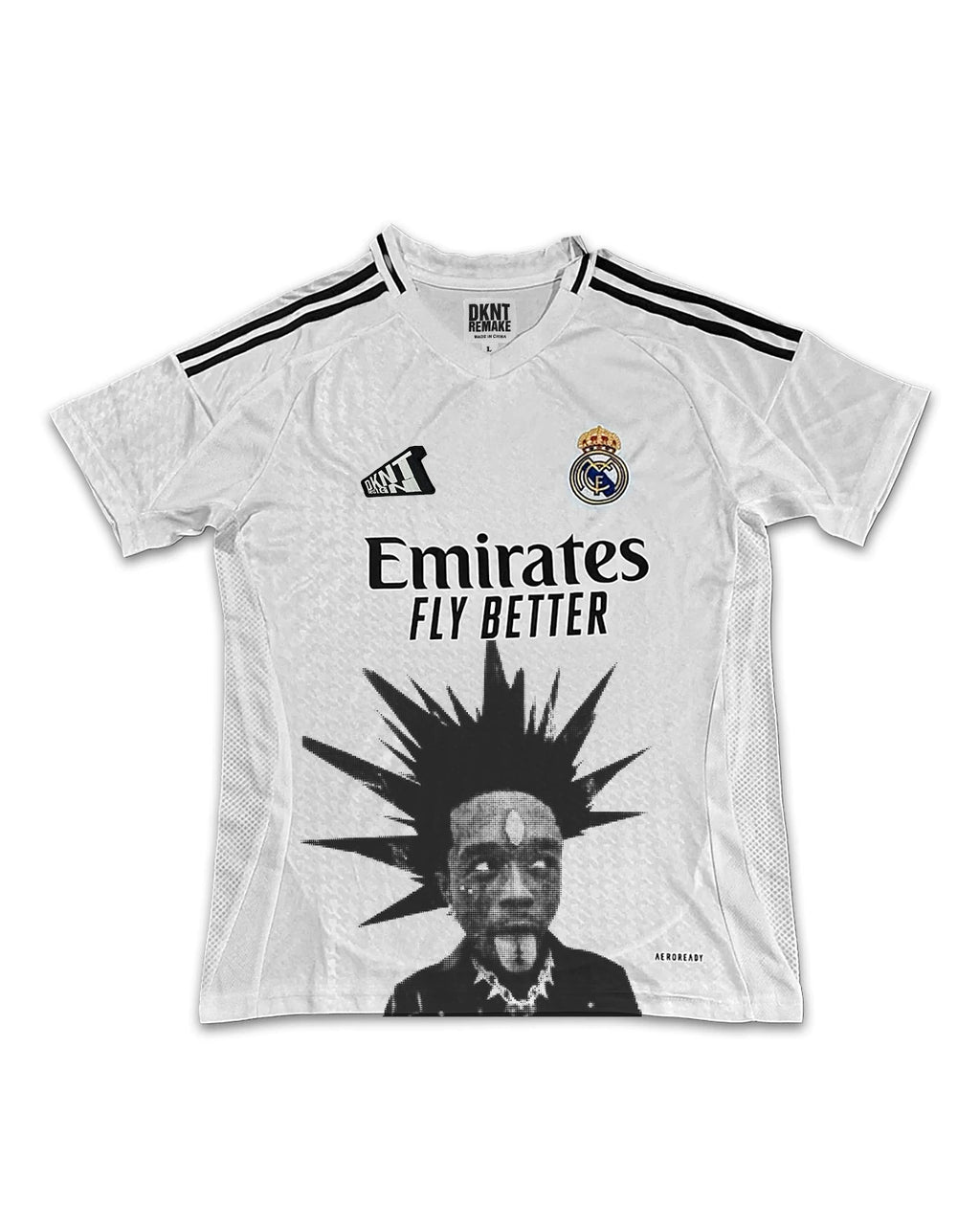 KANYE Portrait Print Casual Versatile Tee