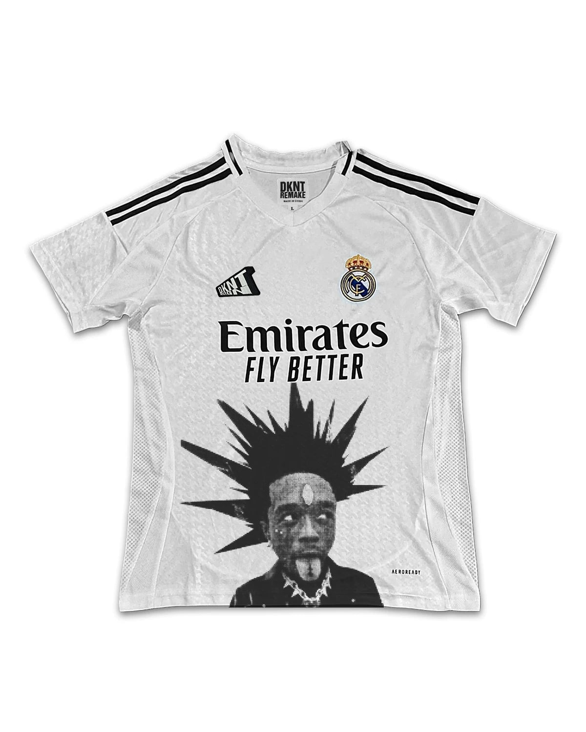KANYE Portrait Print Casual Versatile Tee