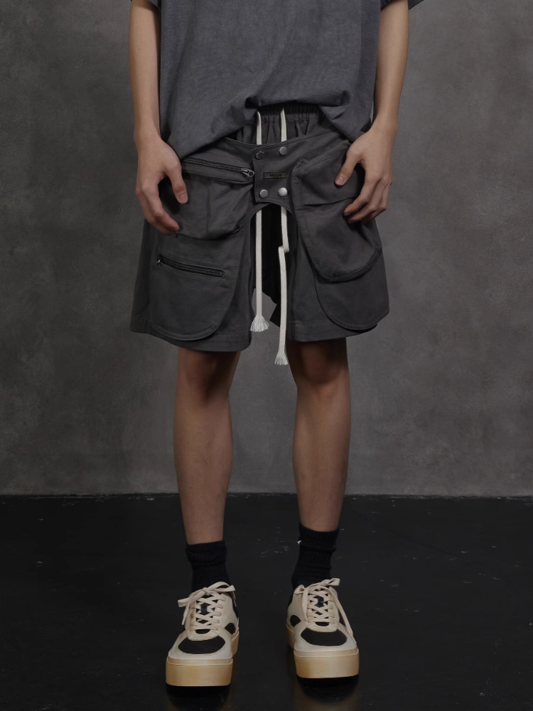 KONOOT American Trendy Five-point Casual Pants