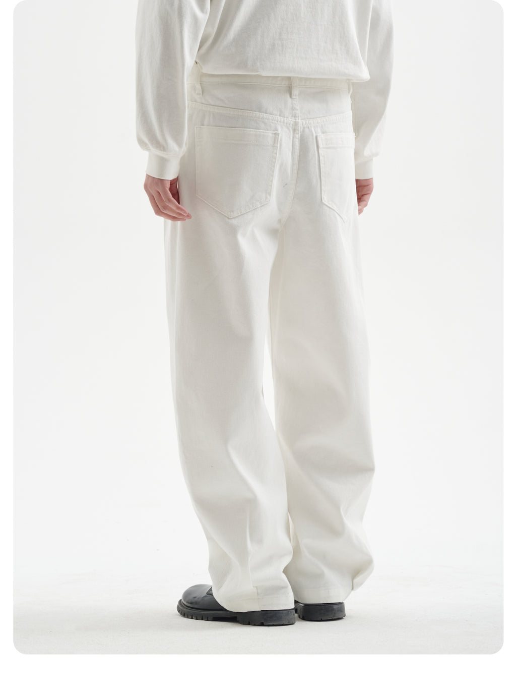 BUTTBILL 25SS puree heavy twill washed micro-cocoon jeans