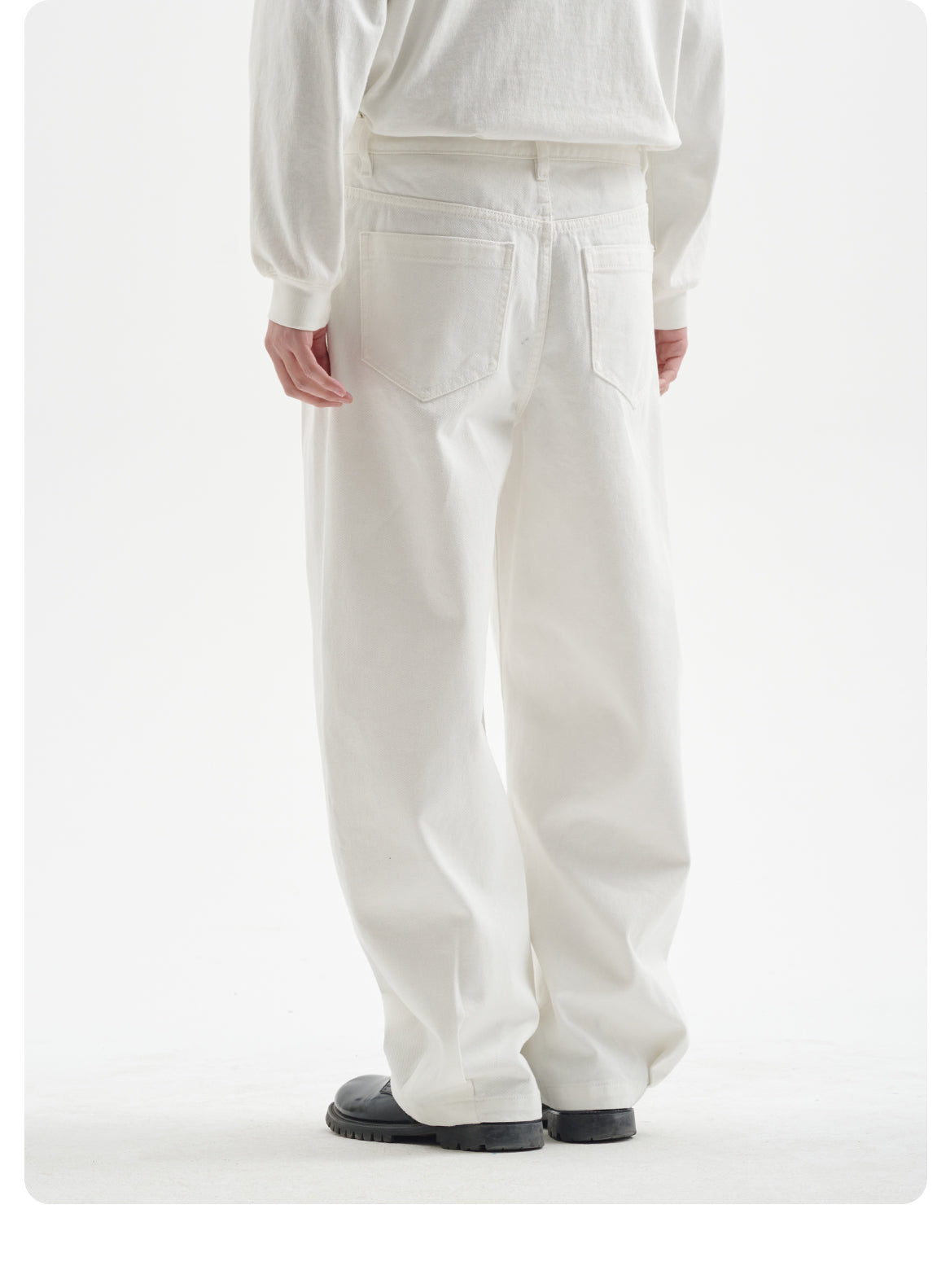 BUTTBILL 25SS puree heavy twill washed micro-cocoon jeans