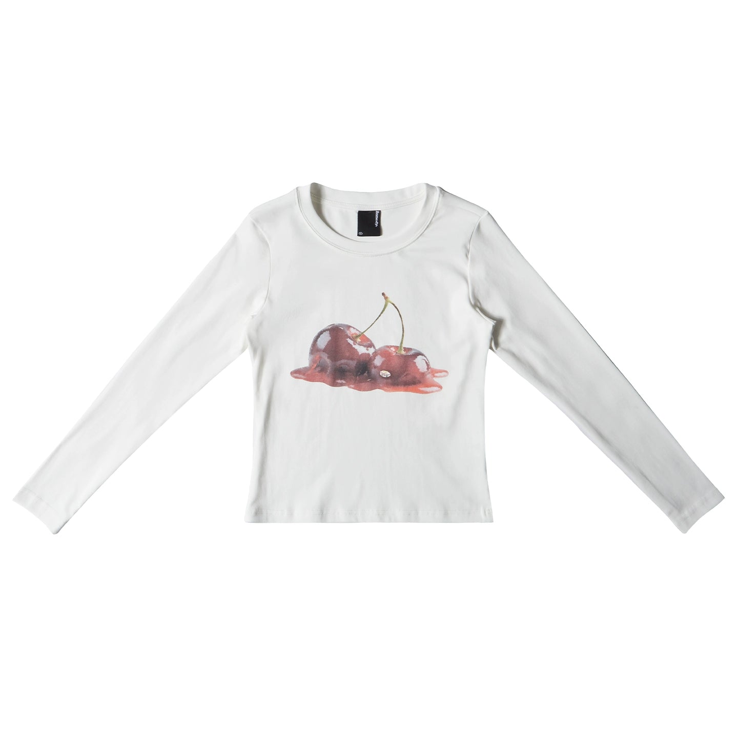 Remedy Fun Jam Print Front Shoulder Slim Short Long Sleeve