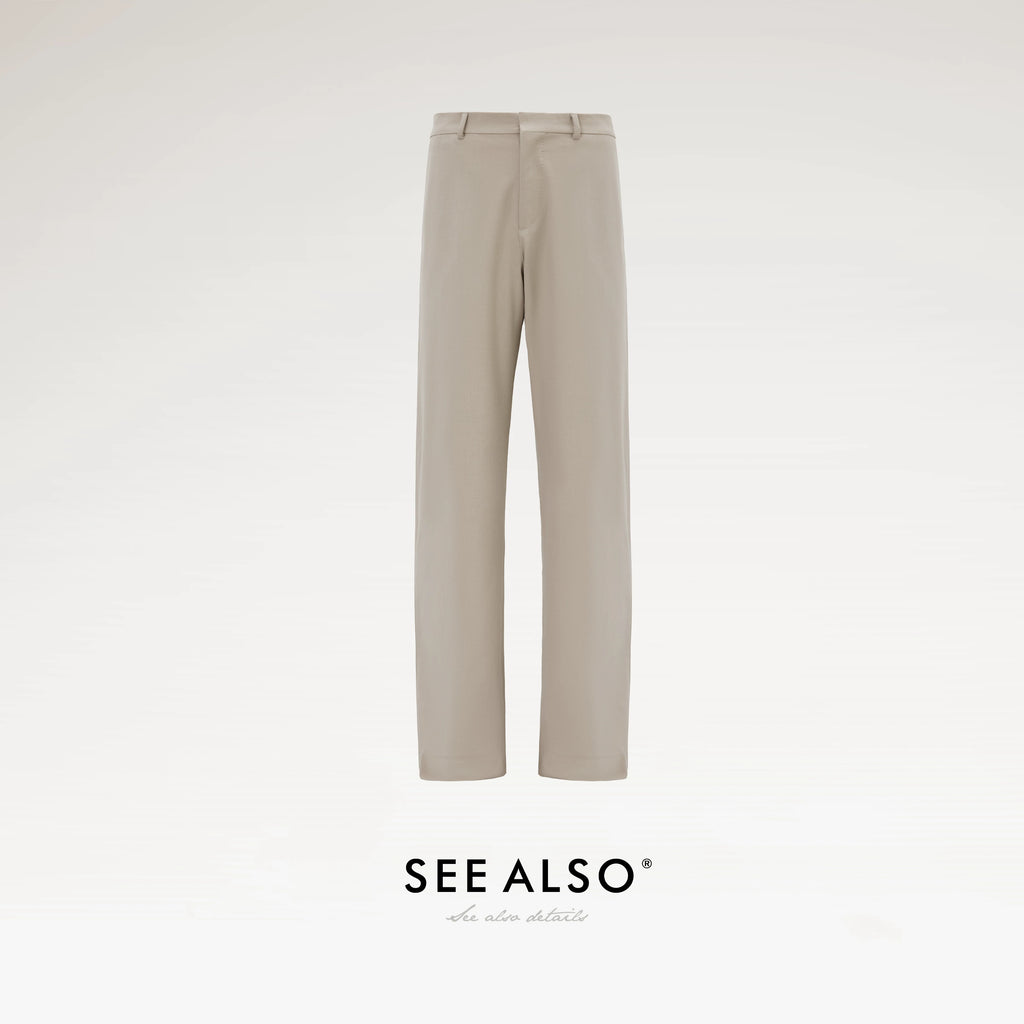 SEE ALSO Slack Drape Straight Casual Trousers