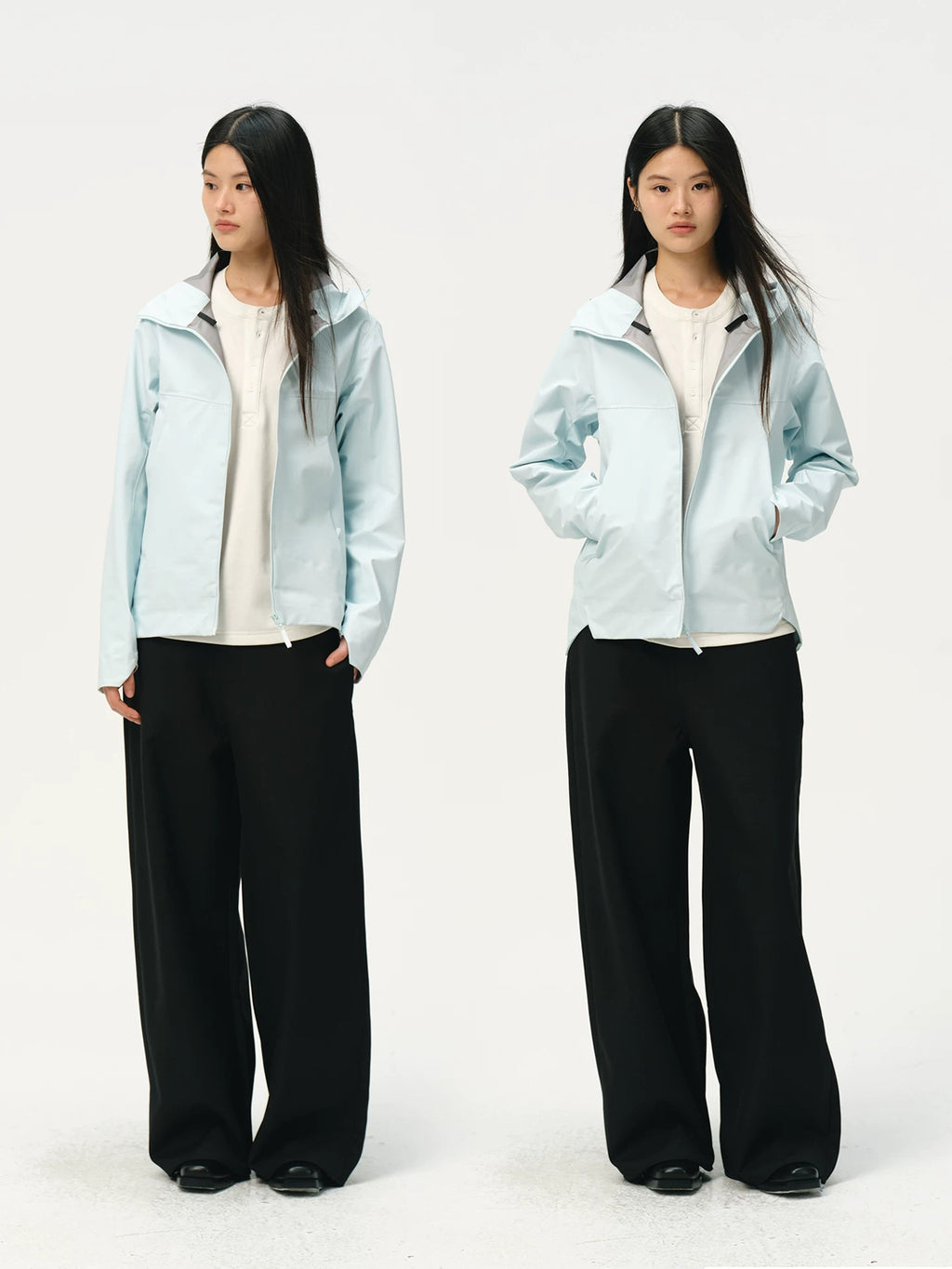 NO LOGO 600g Structured Straight-Leg Trousers