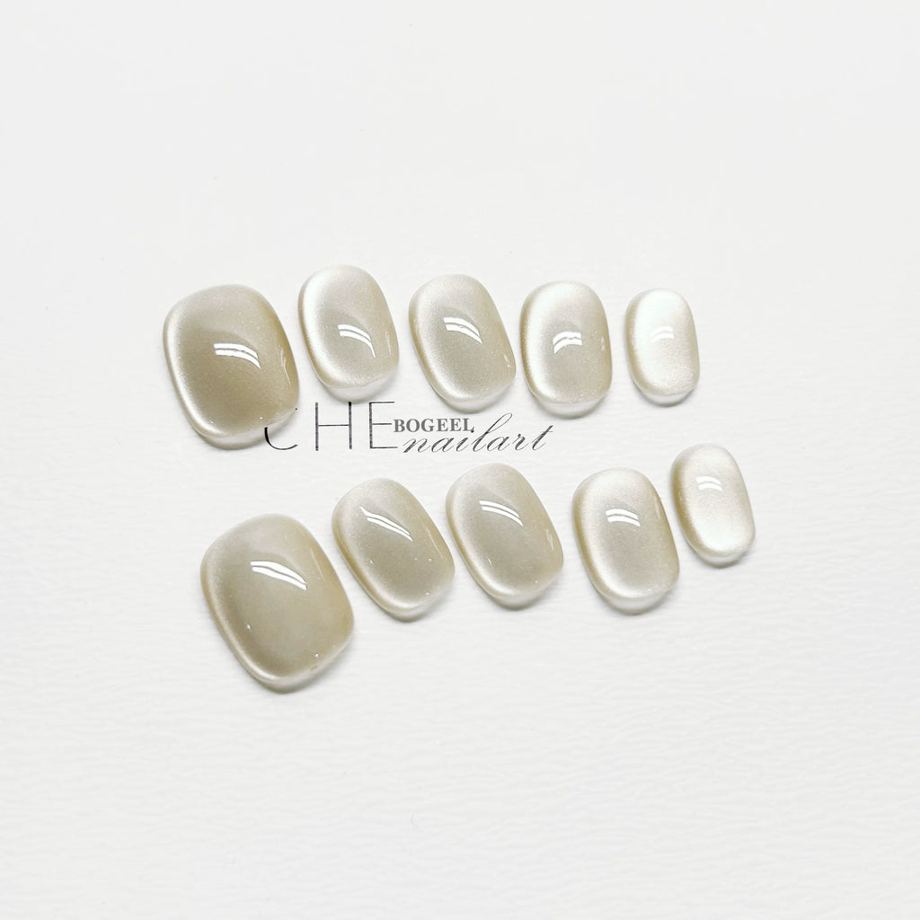 BOGEEL Solid Color Handmade Cat Eye Wear Armor