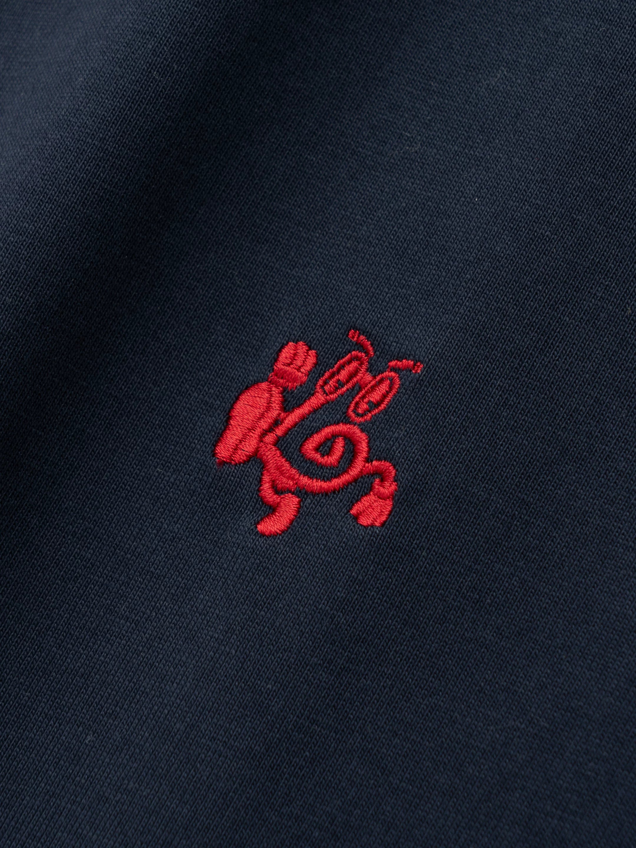 BENT IDEA Embroidery Loose and Versatile Tee
