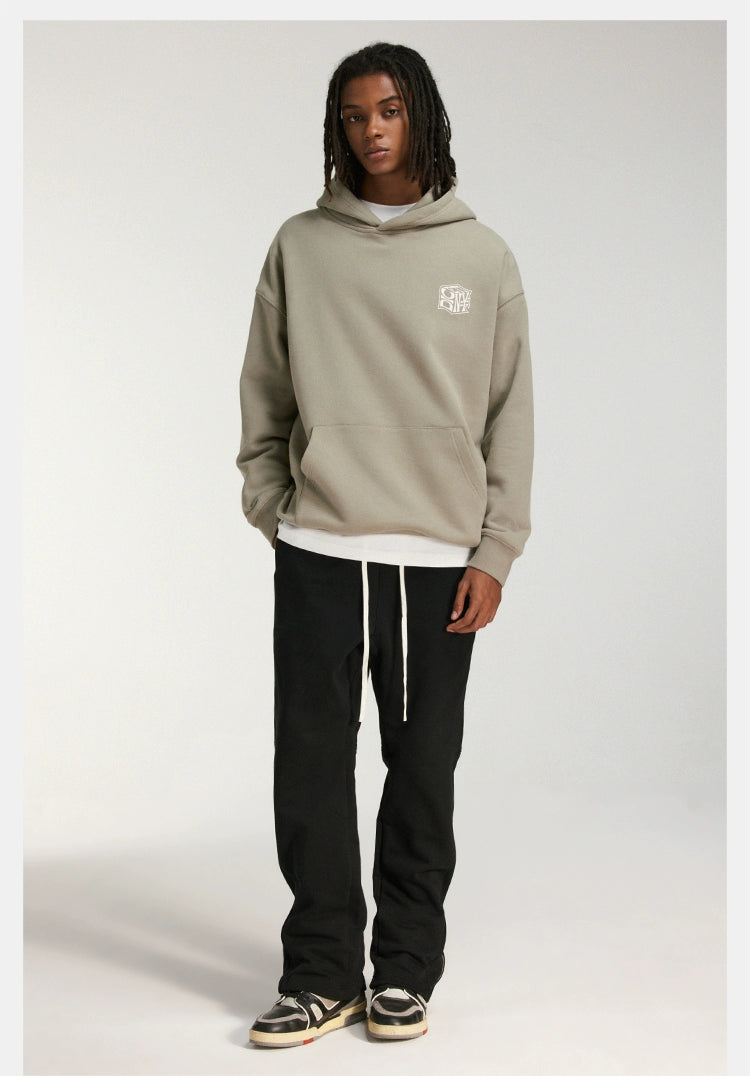 DICETINY "Dice of Destiny" Foam Alphabet Print Hooded Sweater