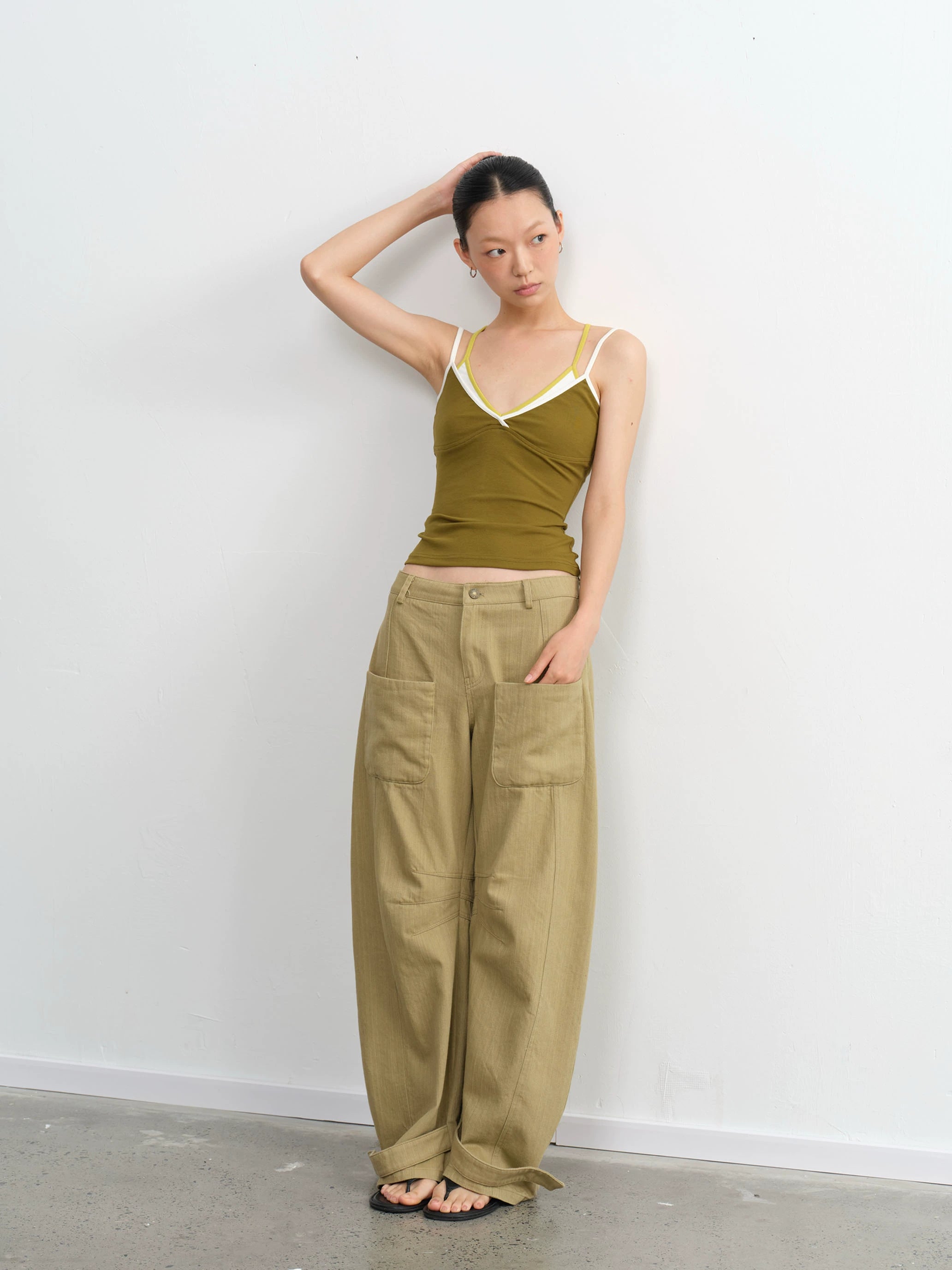 LINY LIBERTY Fake Two Piece Slim Sling