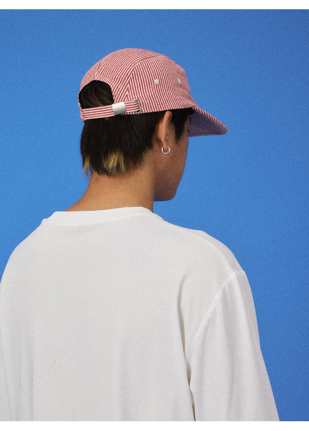 CoosRetro Soft Top Striped Embroidered Versatile Baseball Cap
