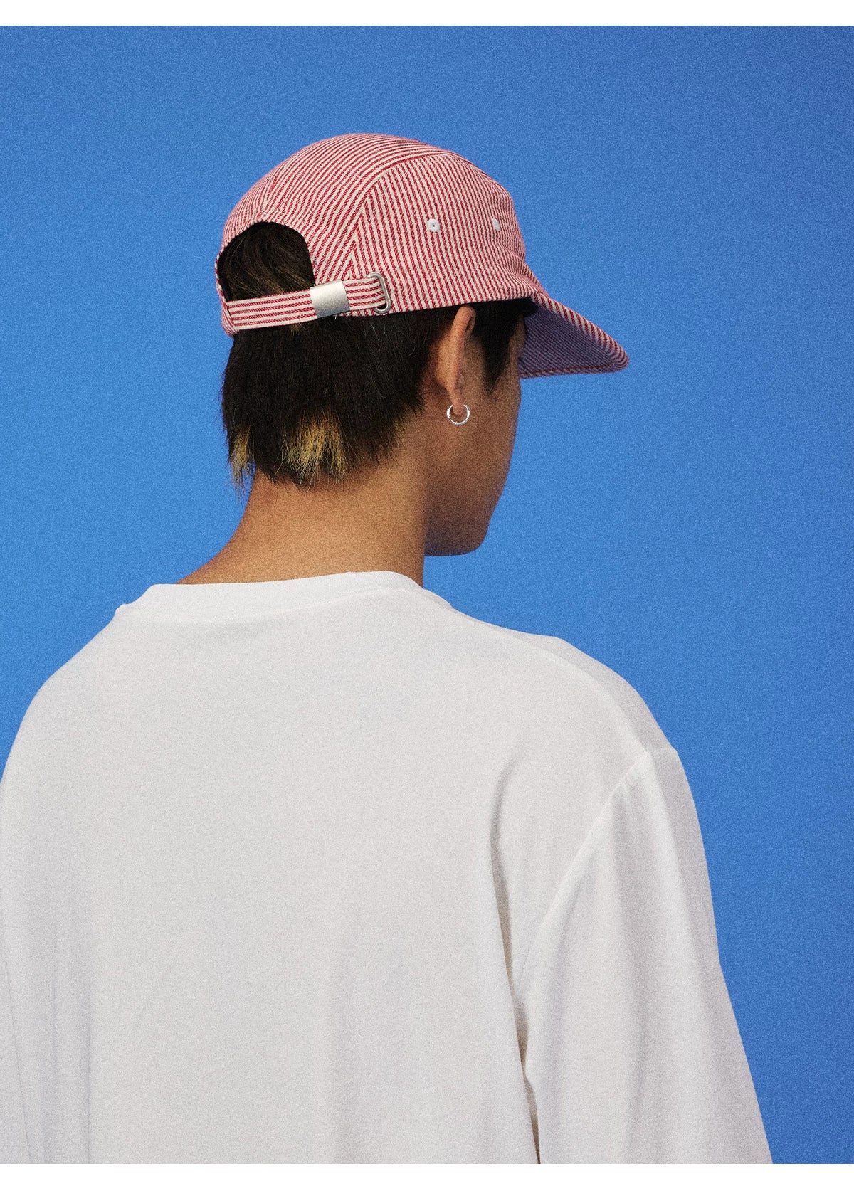 CoosRetro Soft Top Striped Embroidered Versatile Baseball Cap