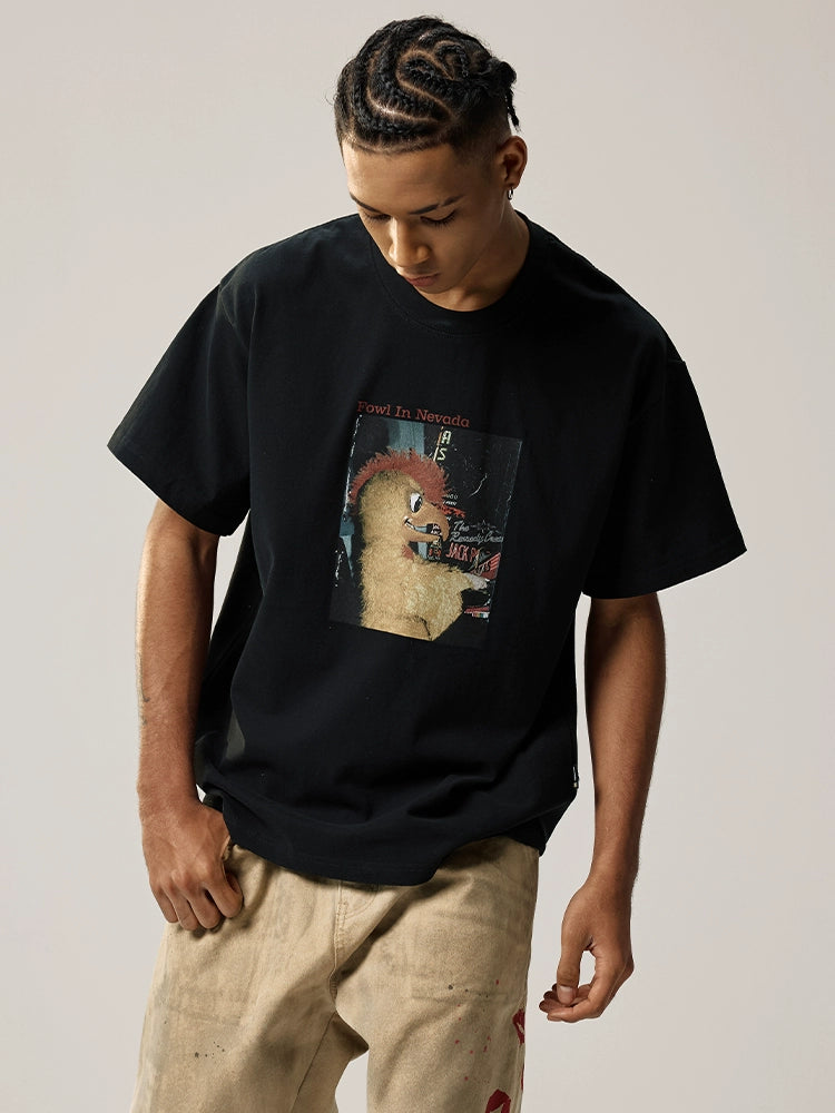 Remedy Chick Loose Crew Neck Tee