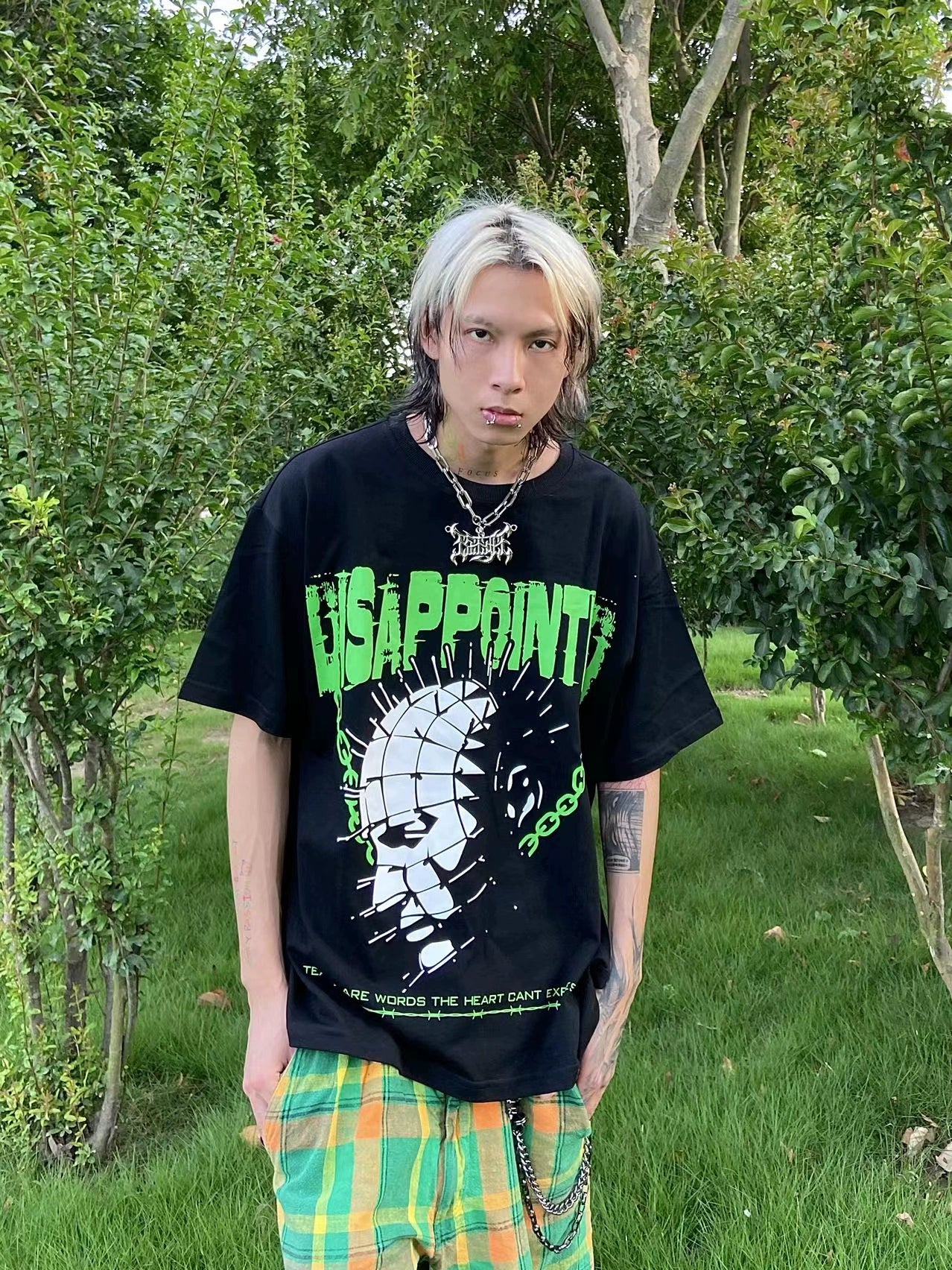 WETBODY Dark Rock Punk Loose Tee