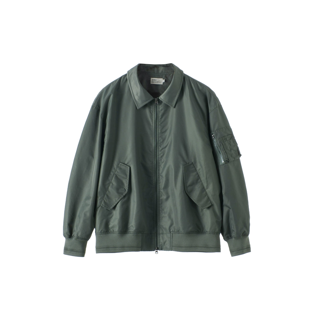 BUTTBILL Vintage Loose Silhouette Flight Jacket