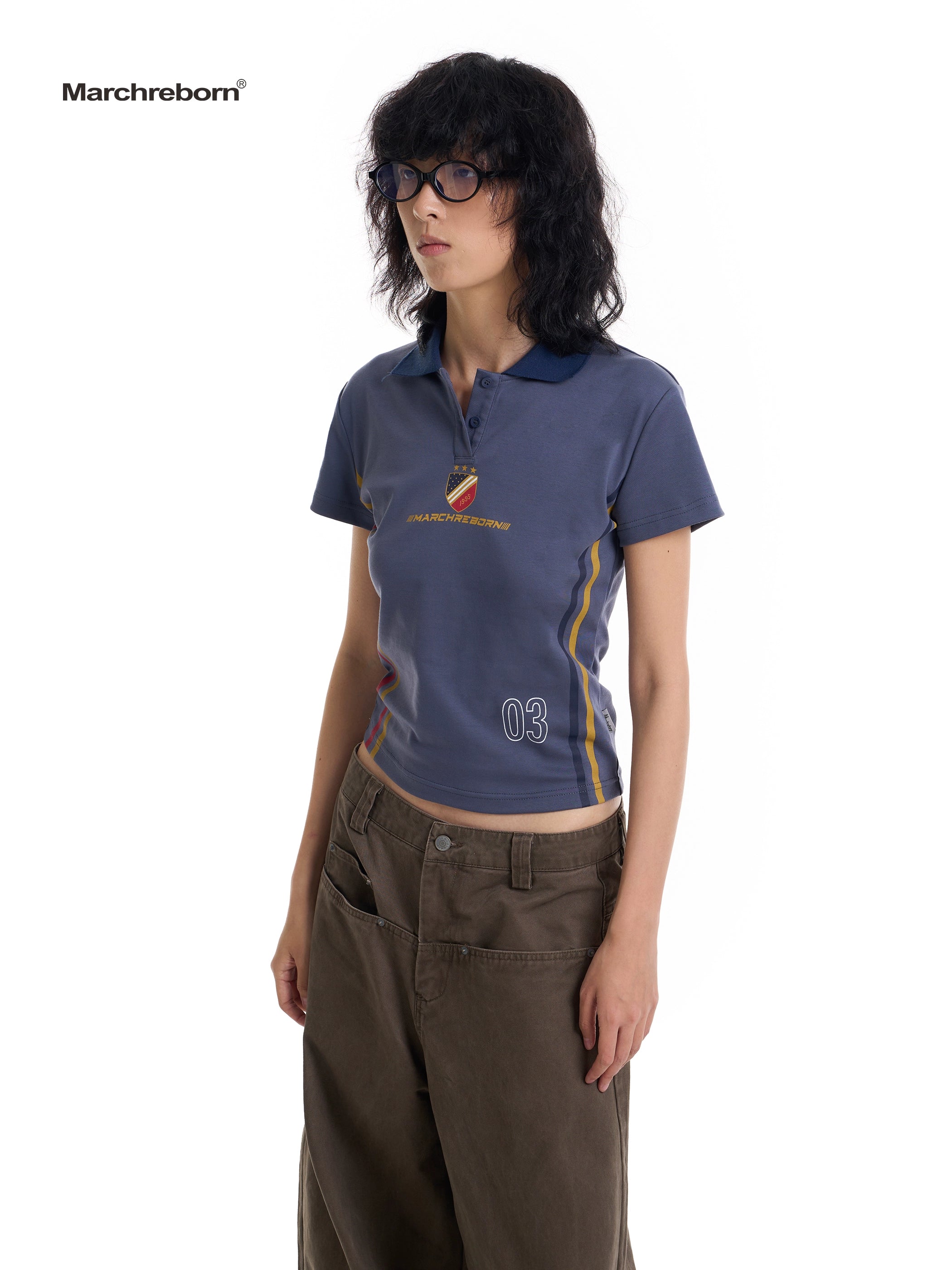 March Vintage Vintage Trendy Polo Shirt