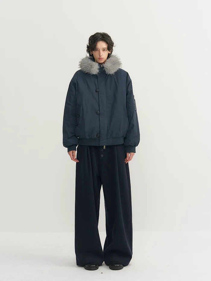 CARPEM Thermal Removable Fur Collar Jacket