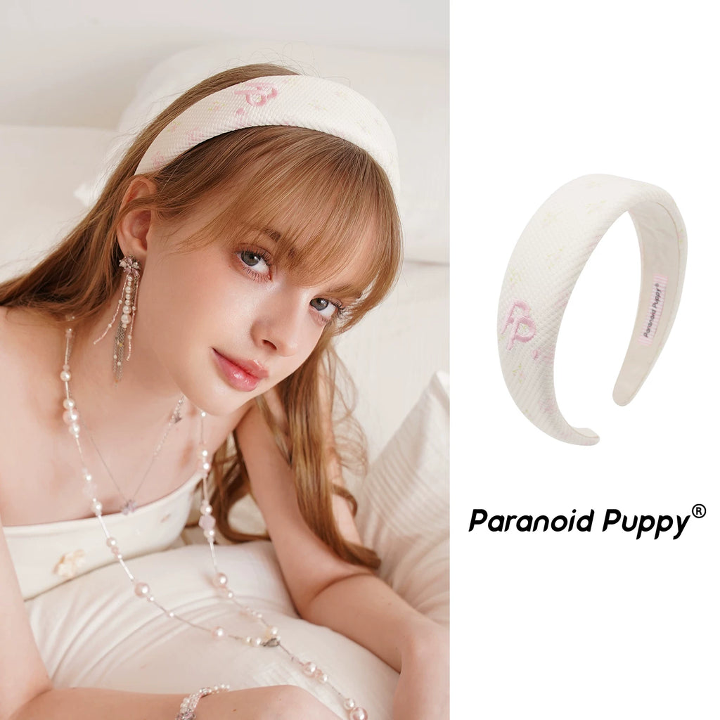 PP Jewelry, Waffle Checked Floral Headband