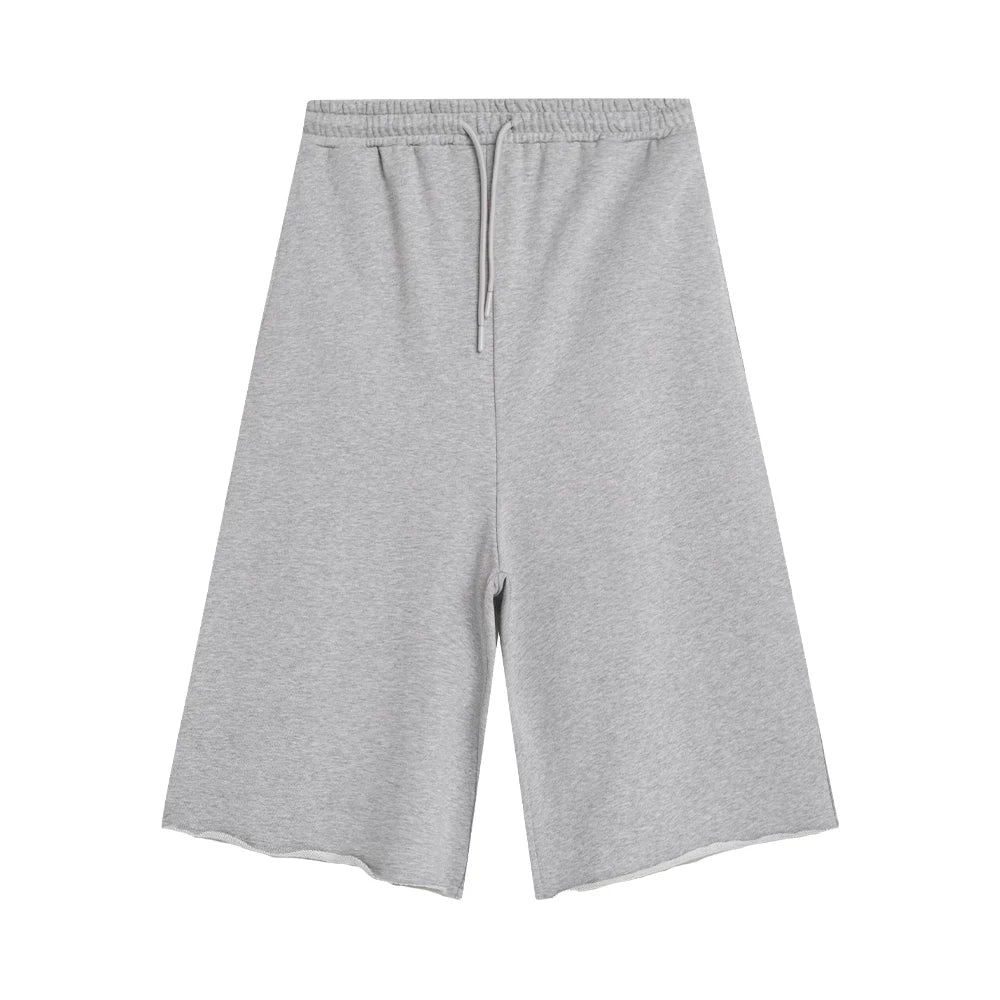 Loopsoon Minimalist Drawstring Seven-point Versatile Shorts