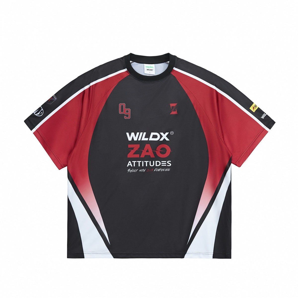 WildX Leopard Print Quick-drying Sports Basketball Tee