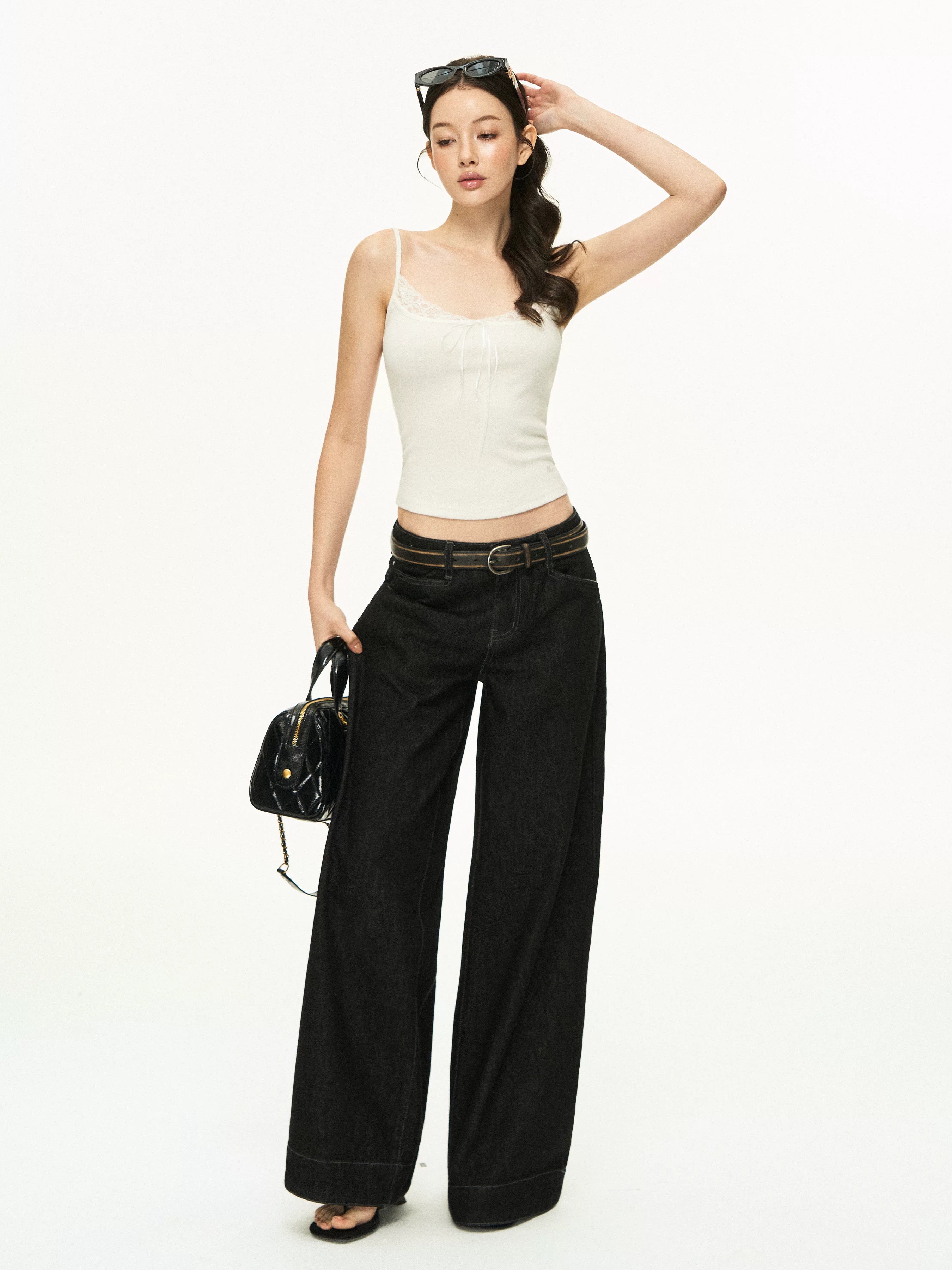 Ariseism Vintage Loose Wide Leg Jeans