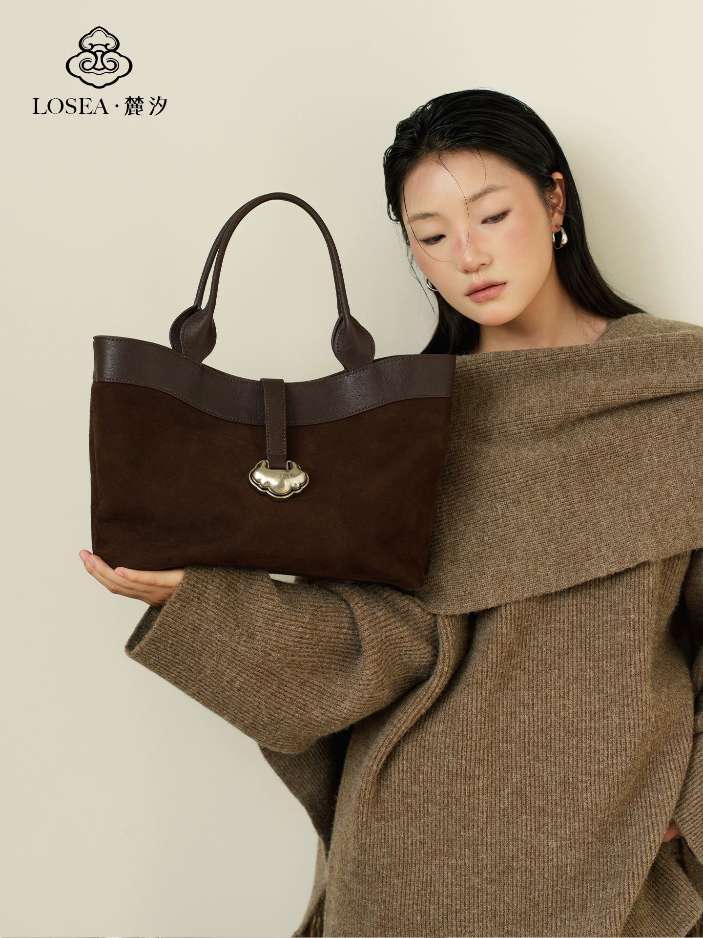 LOSEA New Chinese Ruyi Tote Bag